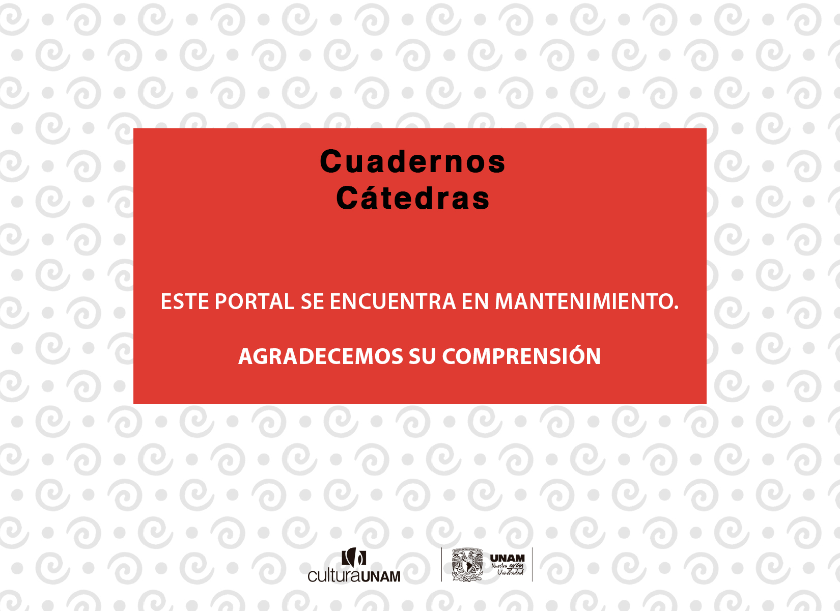 Aviso importante